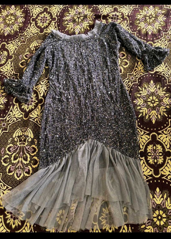 Sparkly Sequin Tulle Dress