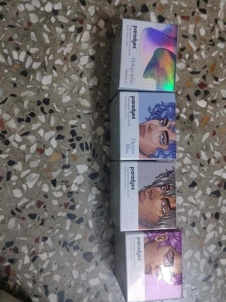 Temporary Hair Colours