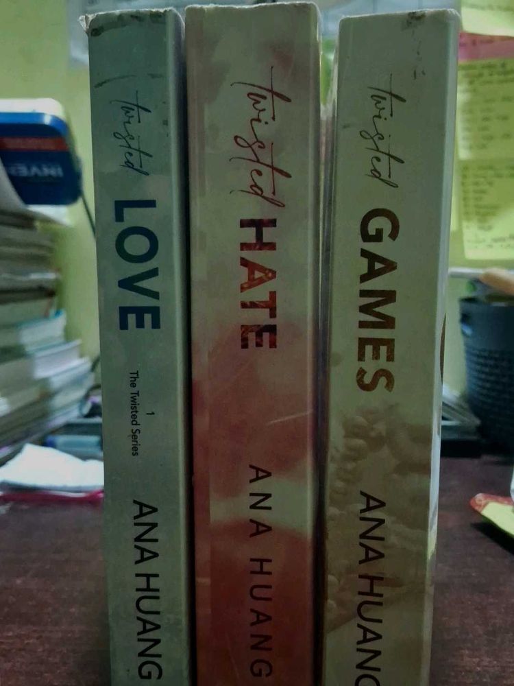 Twisted Series Books - Love, Hate, Games