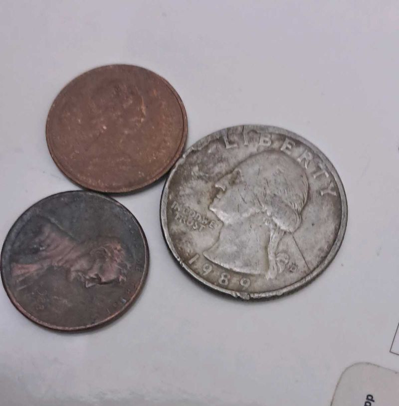 3 vintage Foreign coins