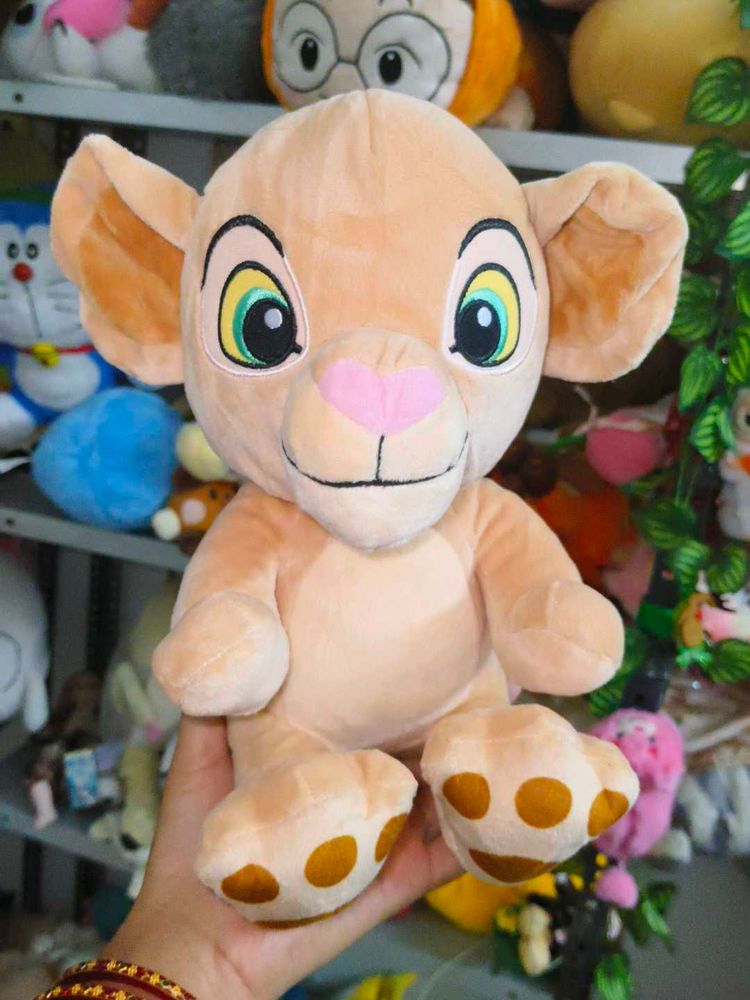 Cute Lion Cub Plush Toy