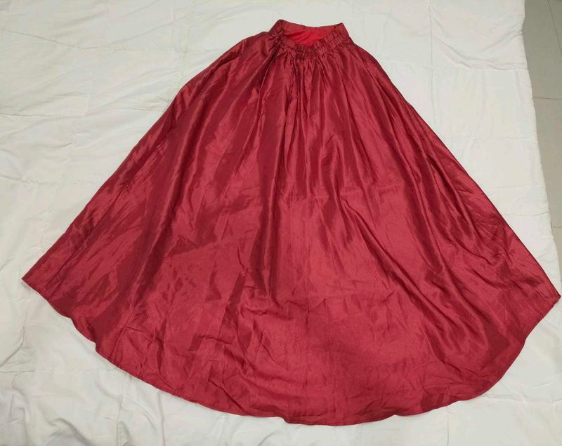 Navratri Chaniya Red Ethnic Skirt