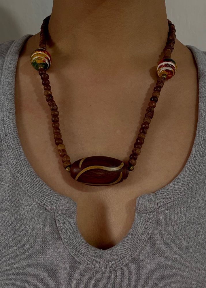 Y2K Boho Beaded Necklace