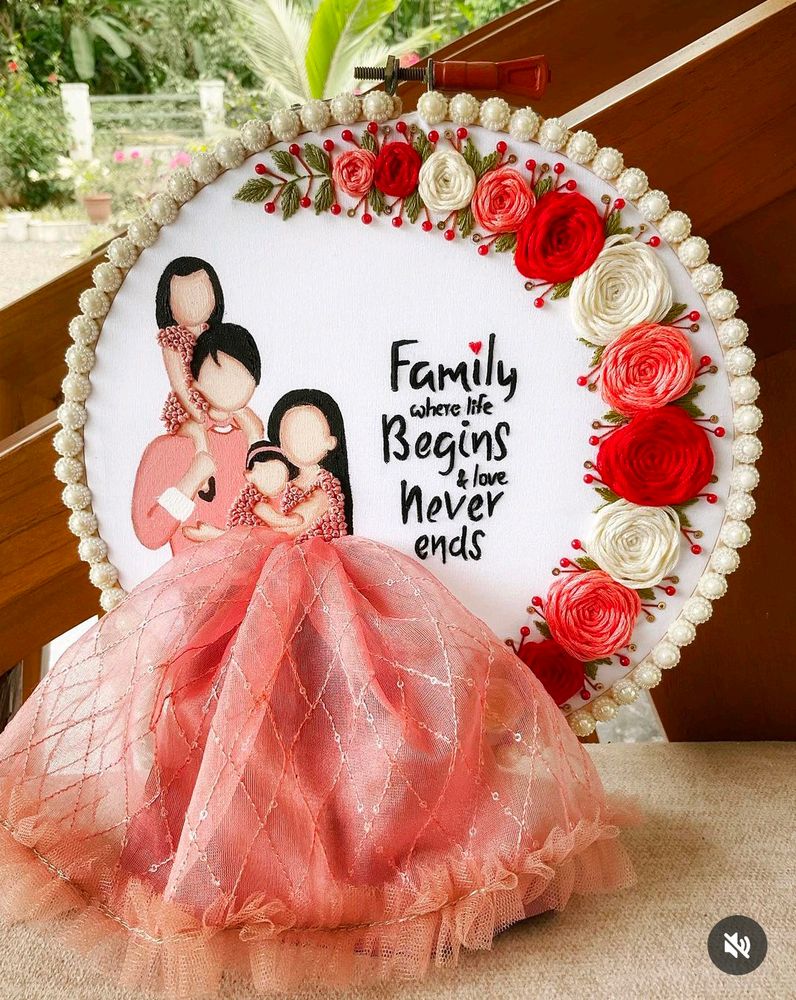 Family Hoop Embroidery