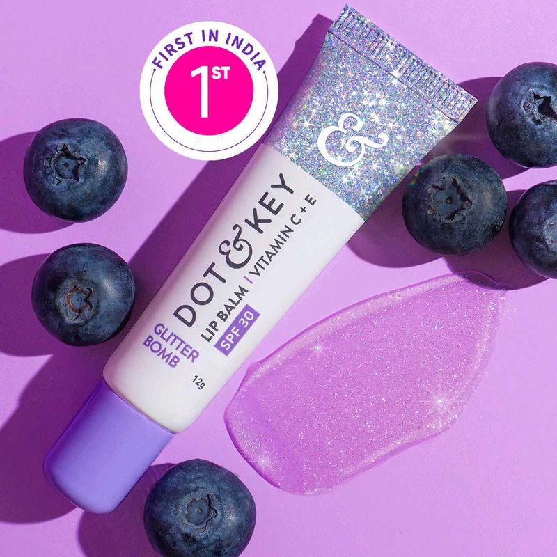 Dot &amp; Key Glitter Lip Balm SPF 30 with Vitamin C+E