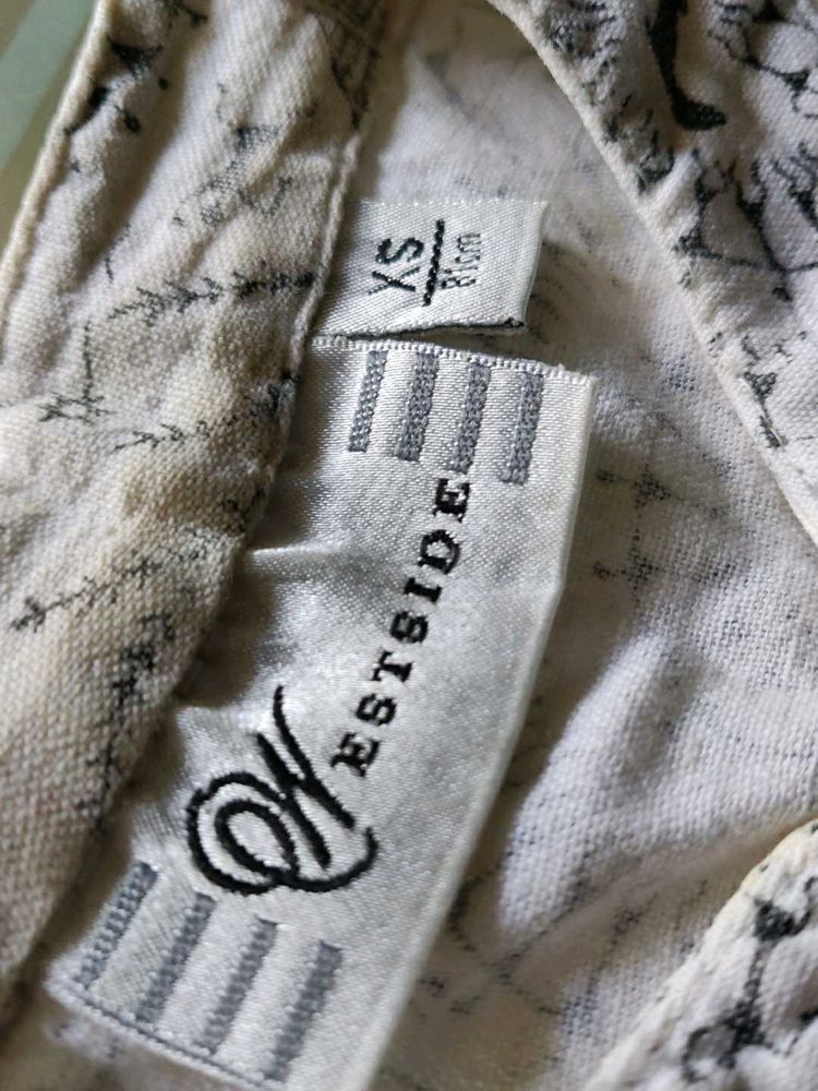Aline cotton kurta worli print from westside.