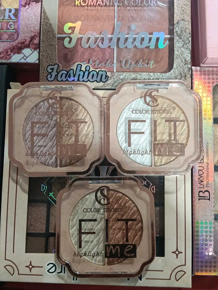 Color Strokes Fit Me Highlighter Palette
