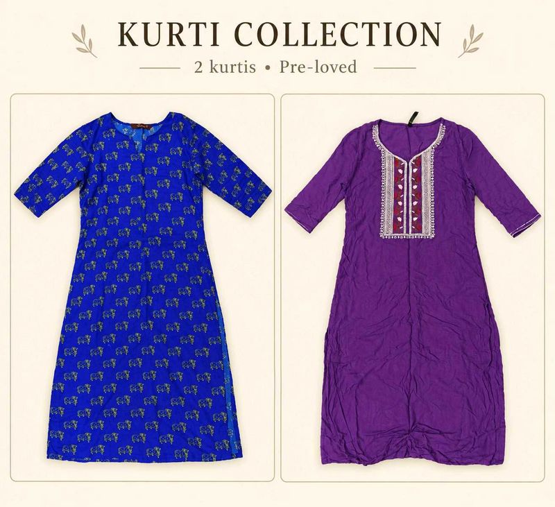 Set of 2 Kurtis