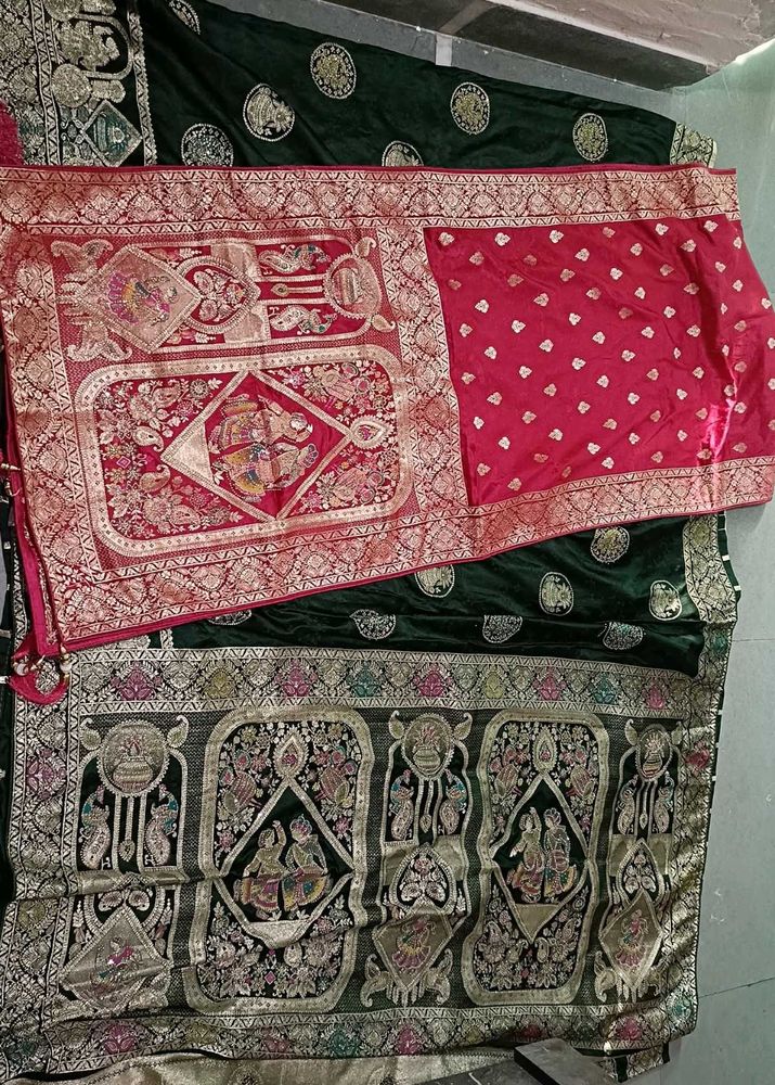 Exquisite Banarasi Silk dupatta Saree