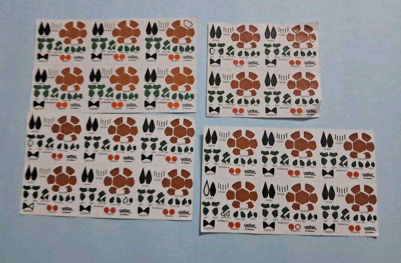 Pokemon Freebie Vintage Stickers Set