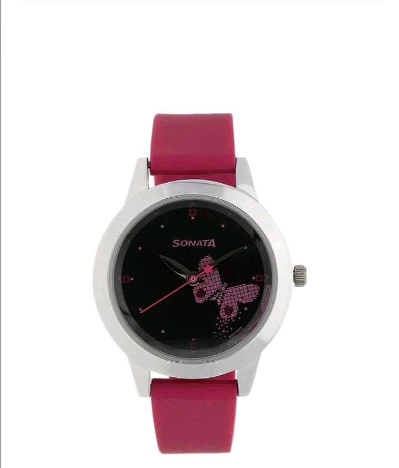 Sonata Women Pink Watch