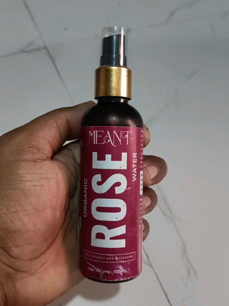 Meant Organic Rose Water Spray