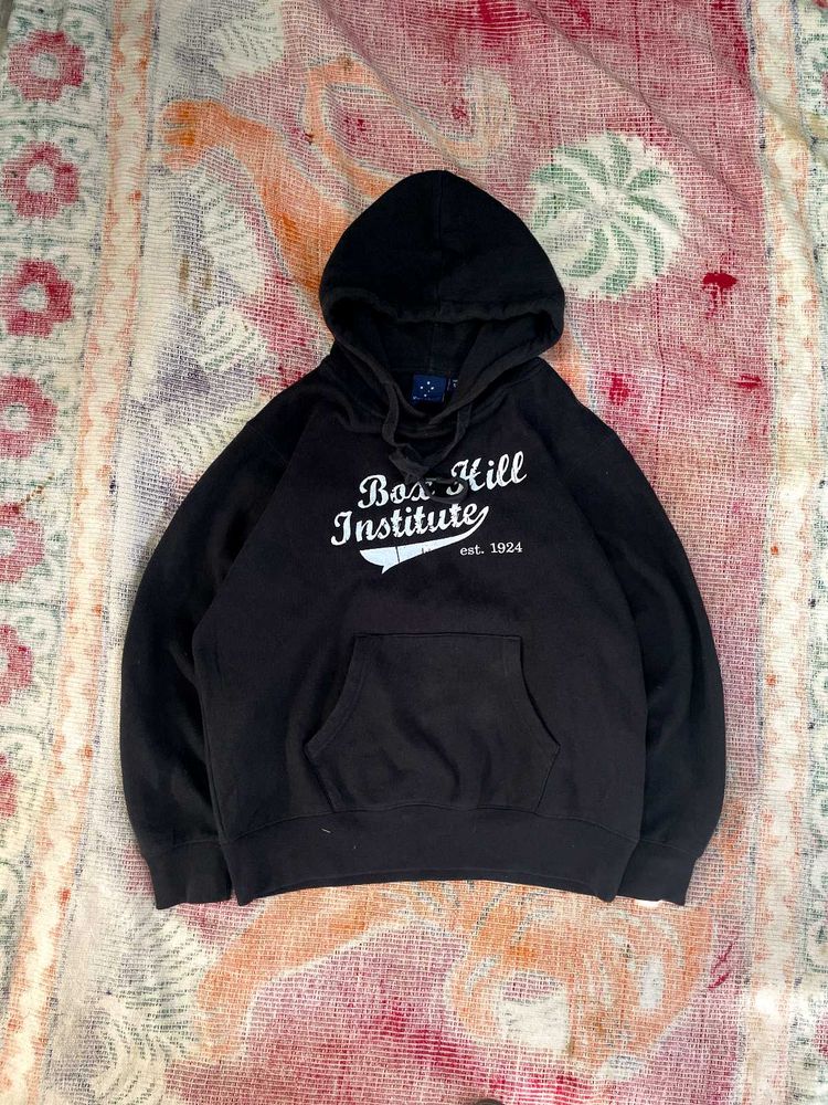 Black Hoodie -  Institute Print