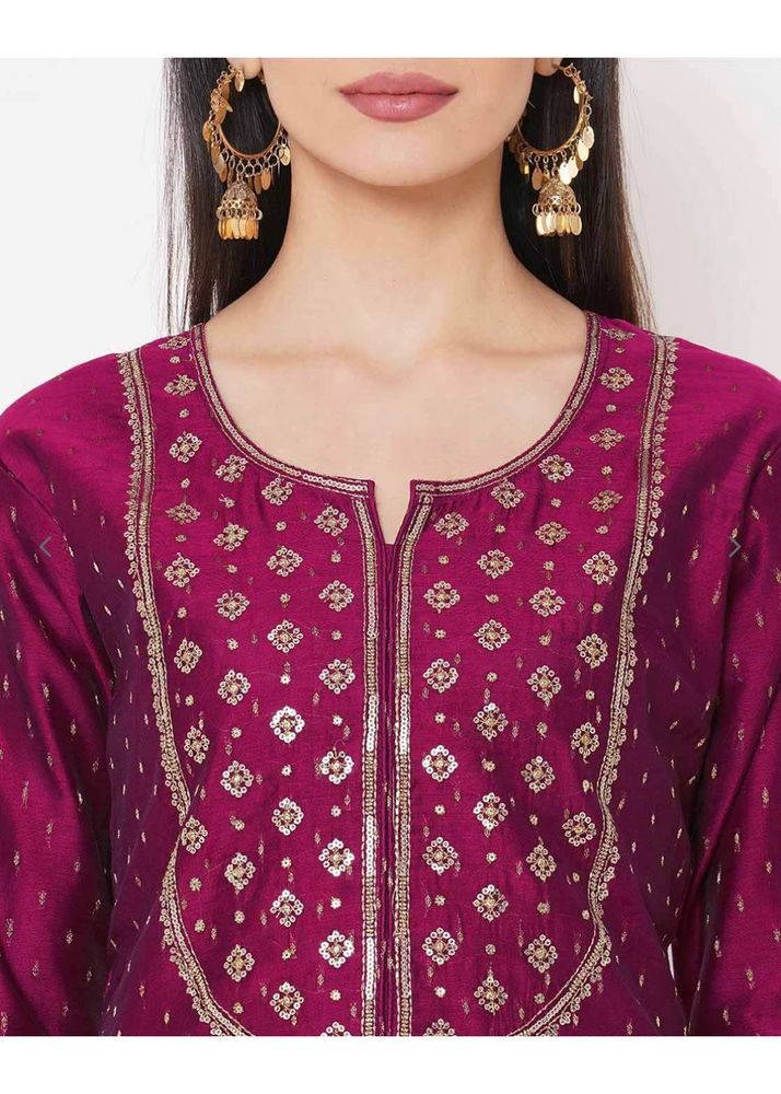 *offer*Magenta Kurta
