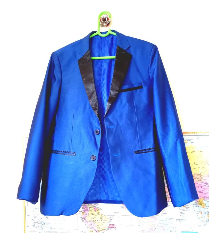 Men's Blue Blazer with matching pant