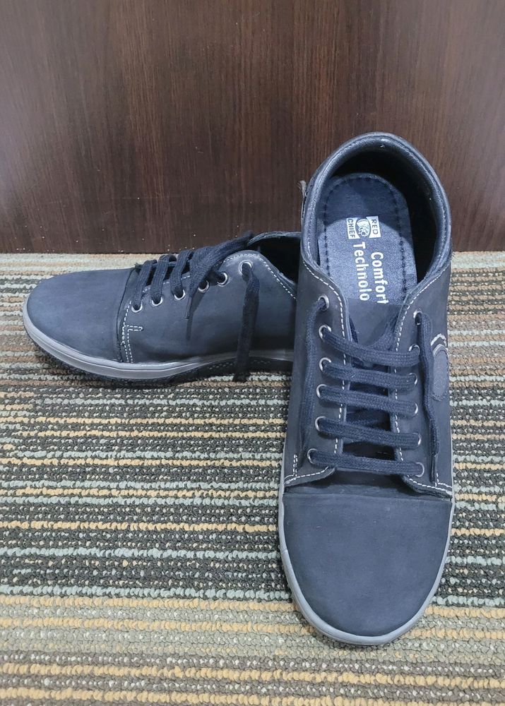 Red Chief Black Shoe