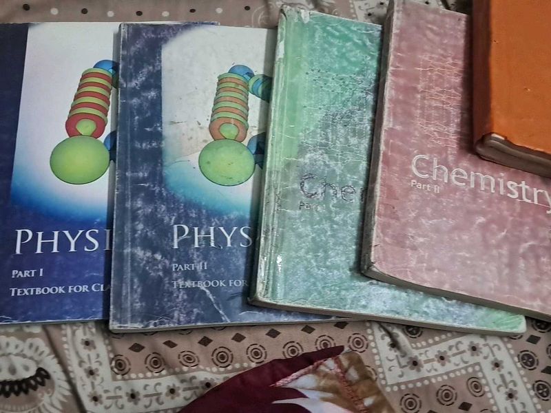 CLASS 11 Physics , Chemistry and Mathematics Textb