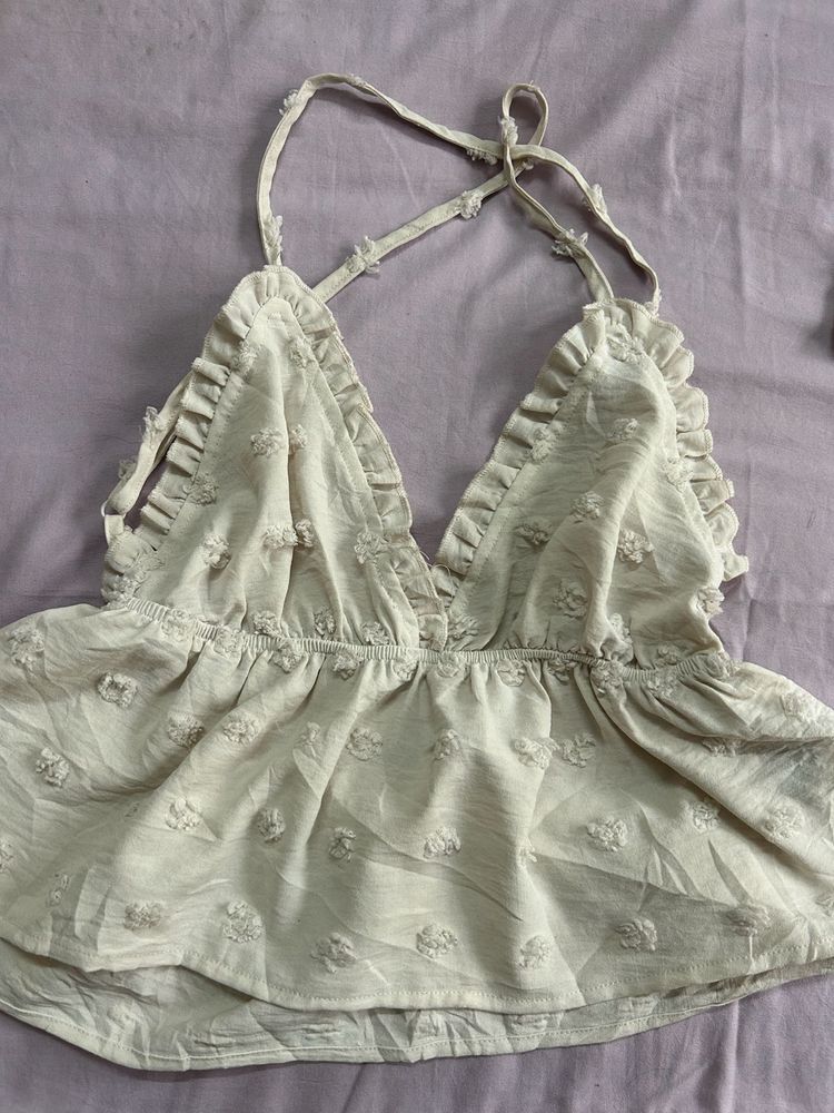 Cute Ruffled Cami Top