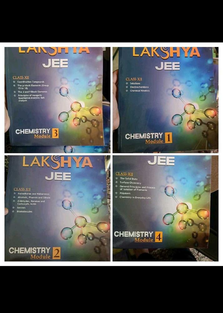 Lakshya JEE Chemistry Modules 1-4