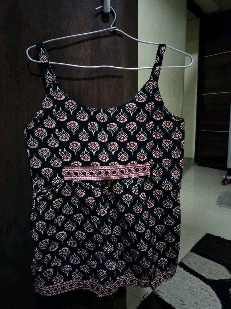 Boho Patterned Cami Top