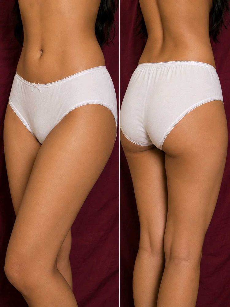 White Women’s Brief Panty –