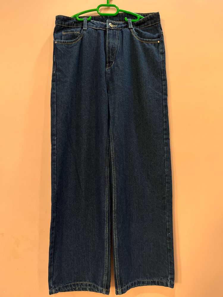 Dark Wash Wide Leg Jeans