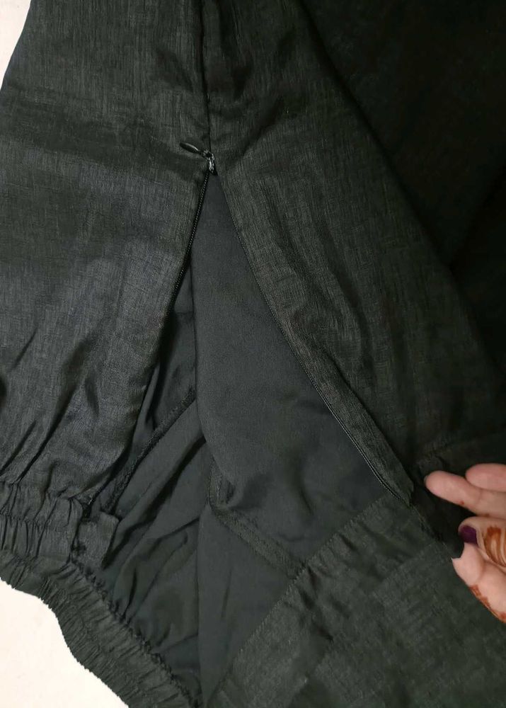 Dark Grey Palazzos half pant