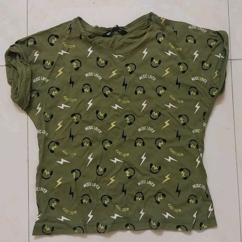 Green Music Lover T-Shirt