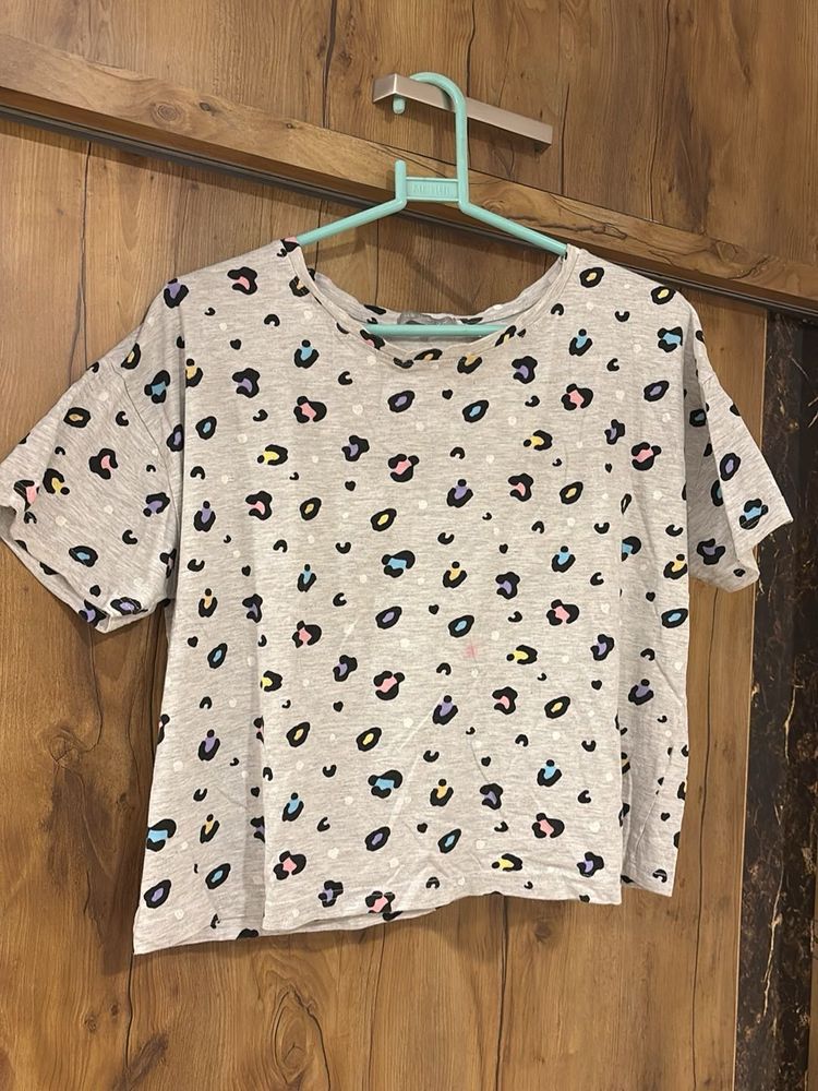 Leopard Print Tee