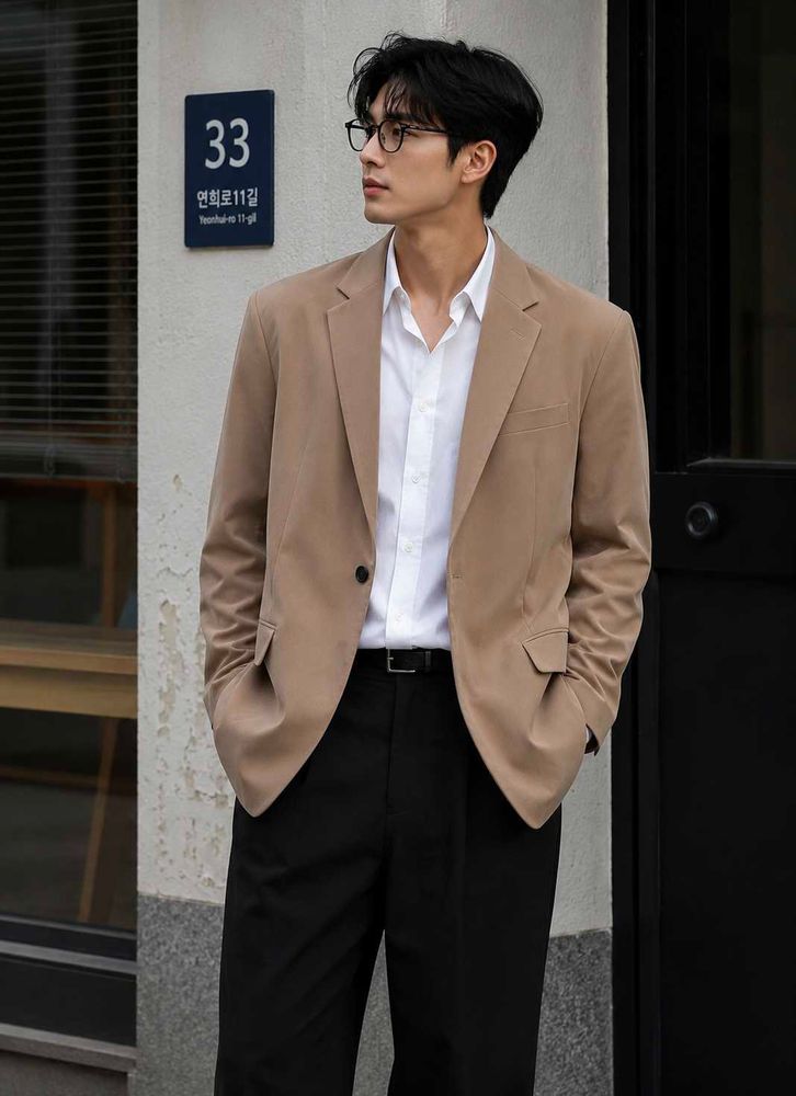 H&amp;M Men's Tan Blazer
