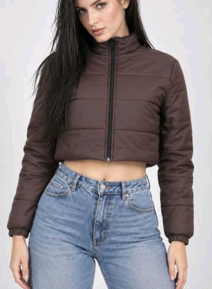 Cropped Puffer Jacket