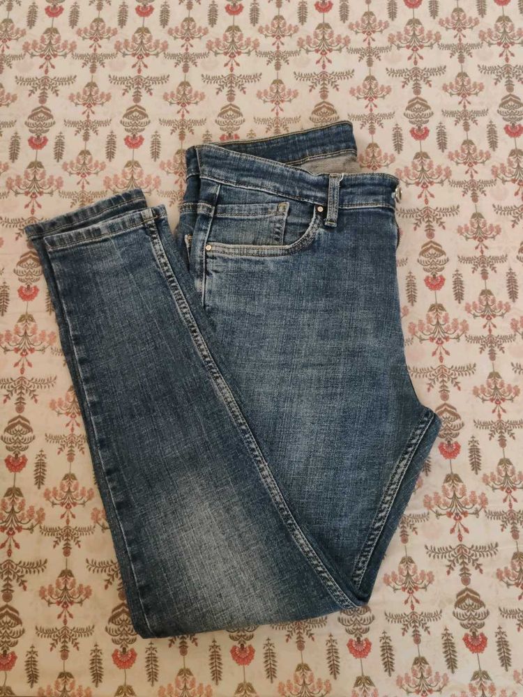 Classic Blue Denim Jeans