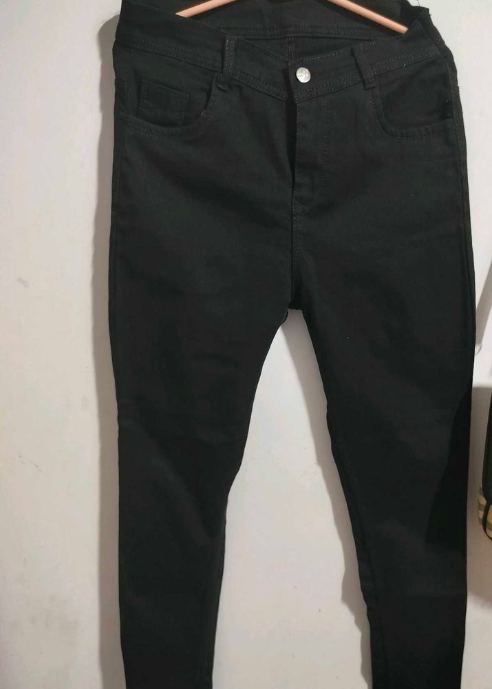 Classic Black Denim Jeans