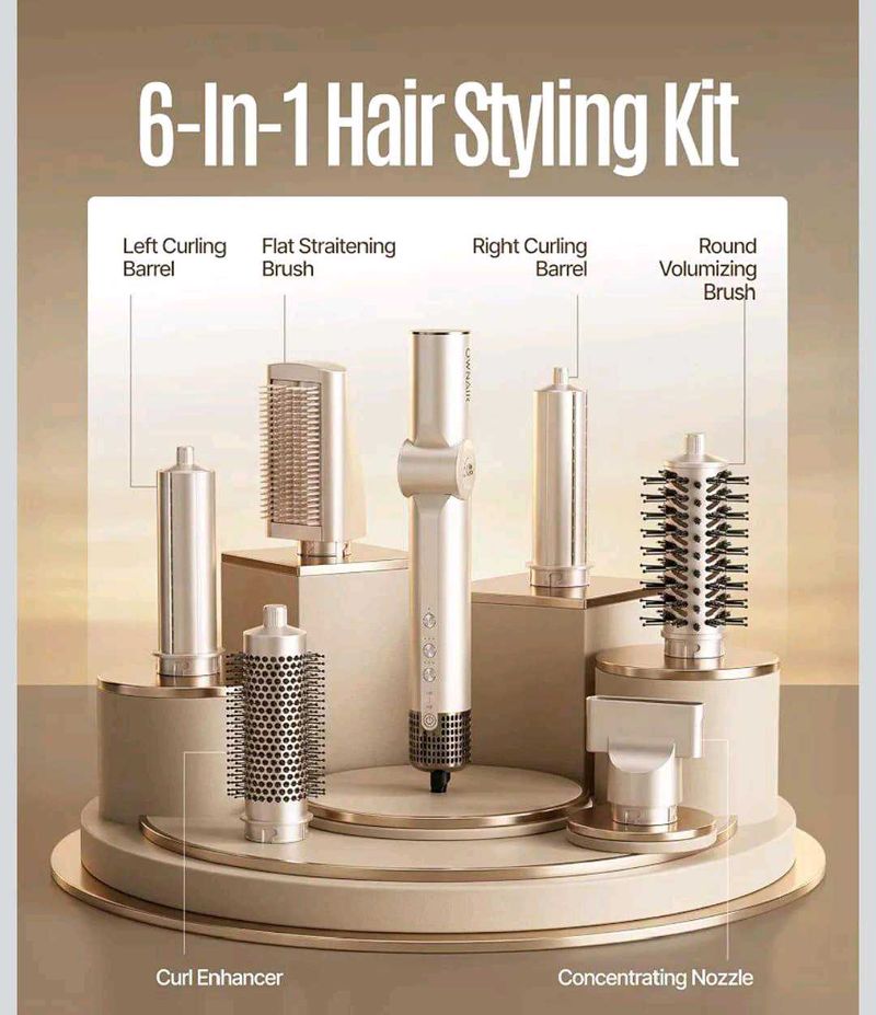 6-In-1 Hair Styling Kit