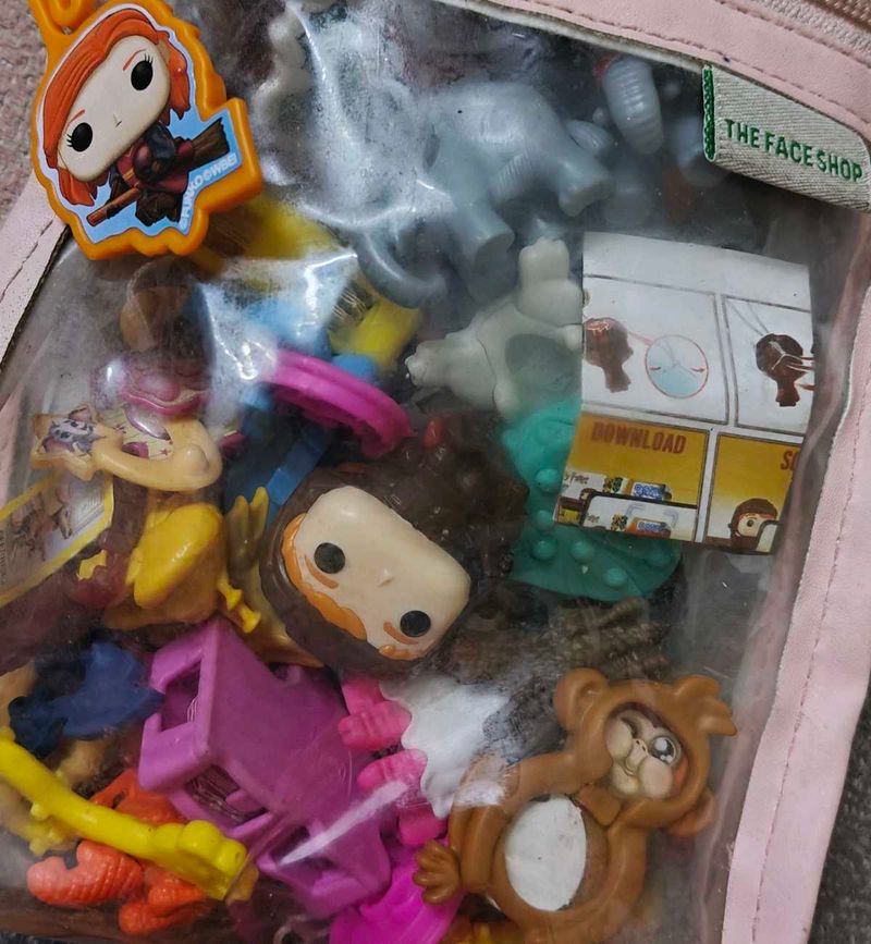 kinderjoy toy bag filled with 25+kinder joy