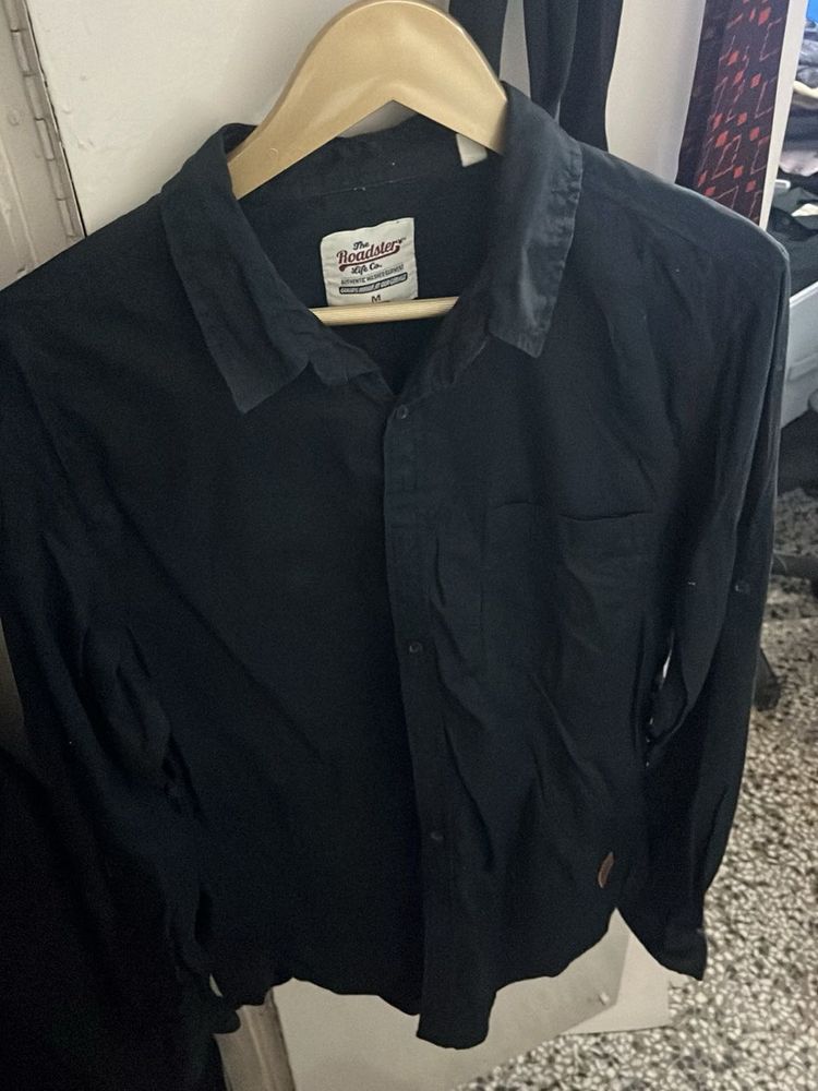 Roadster Black Shirt - Size M