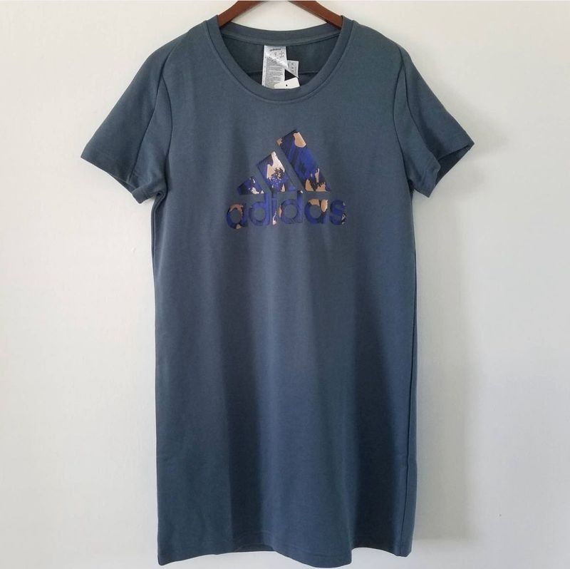 Adidas T-Shirt pattern logo t-shirt dress