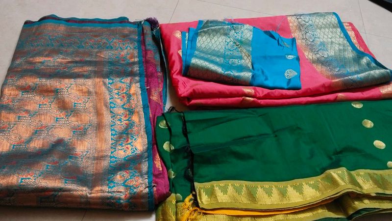 Beautiful Silk Saree with Blouse