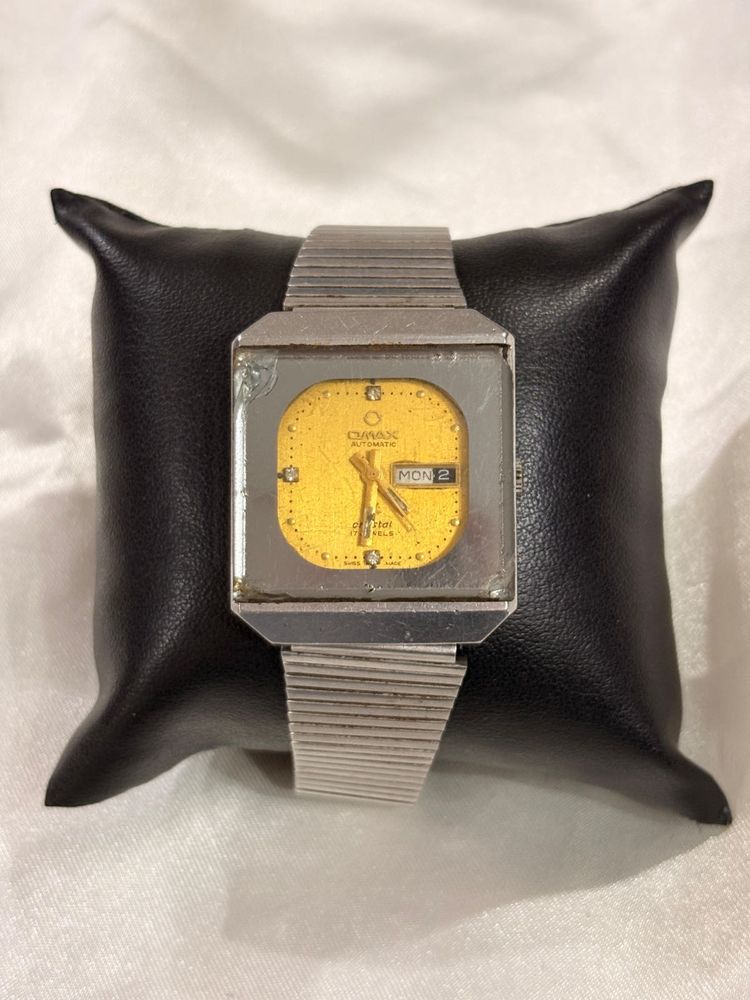 1960  swess made  vintage OMAX Automatic Watch