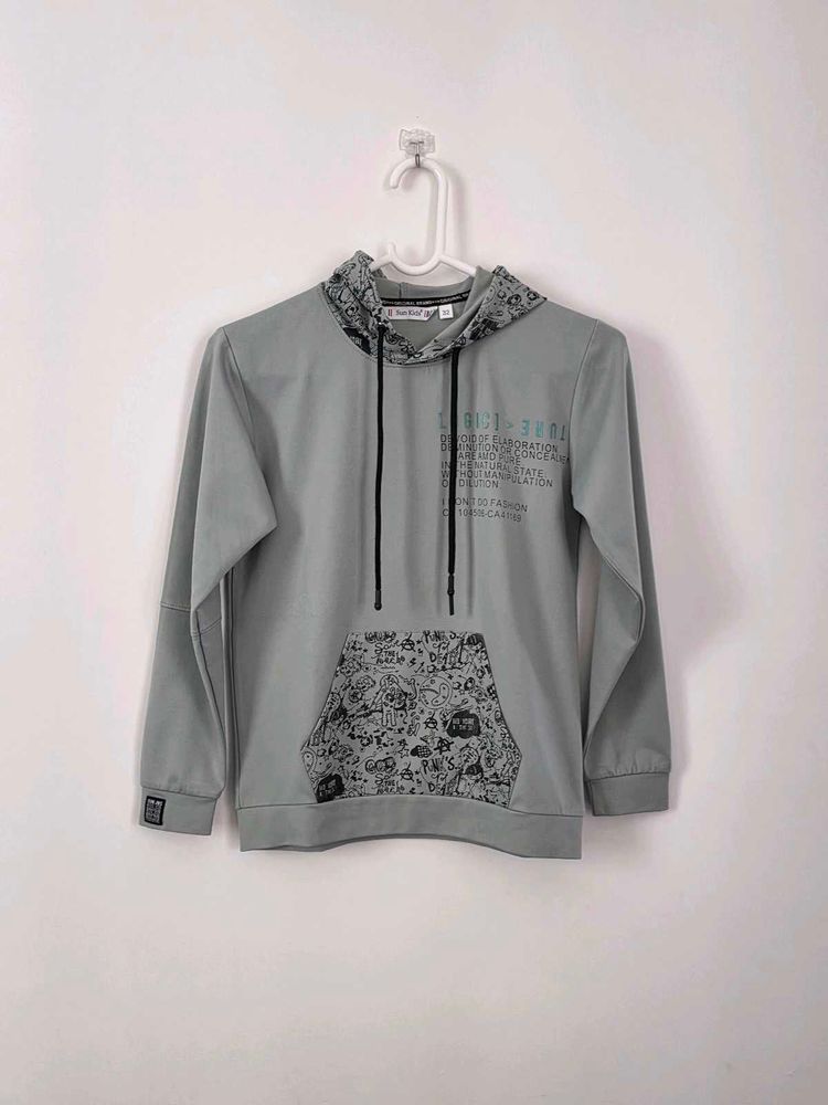 Stylish Green Hoodie for Boys