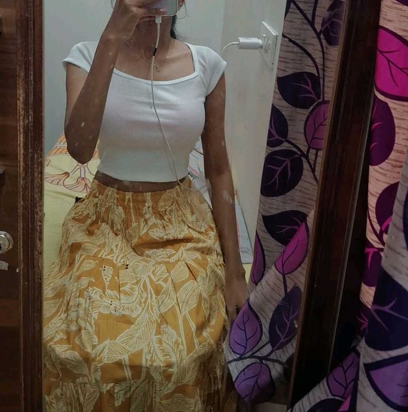 Long Ethnic Skirt