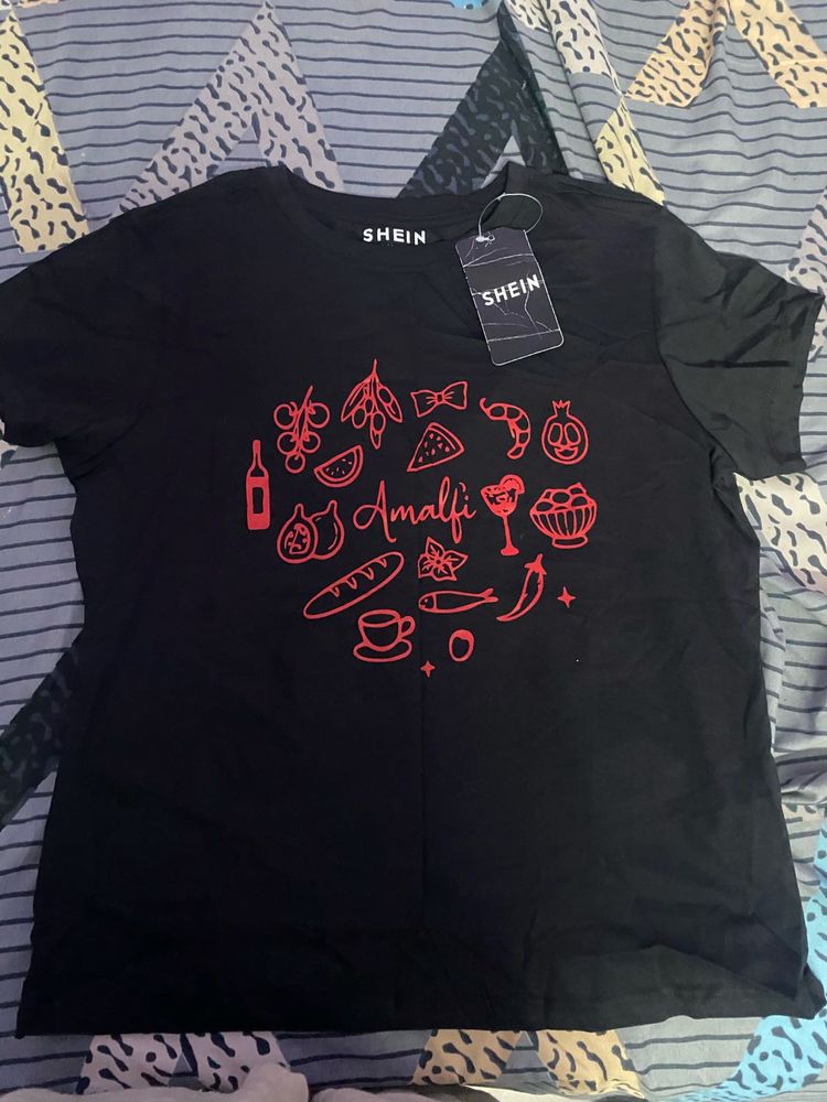 SHEIN Amalfi Graphic T-Shirt