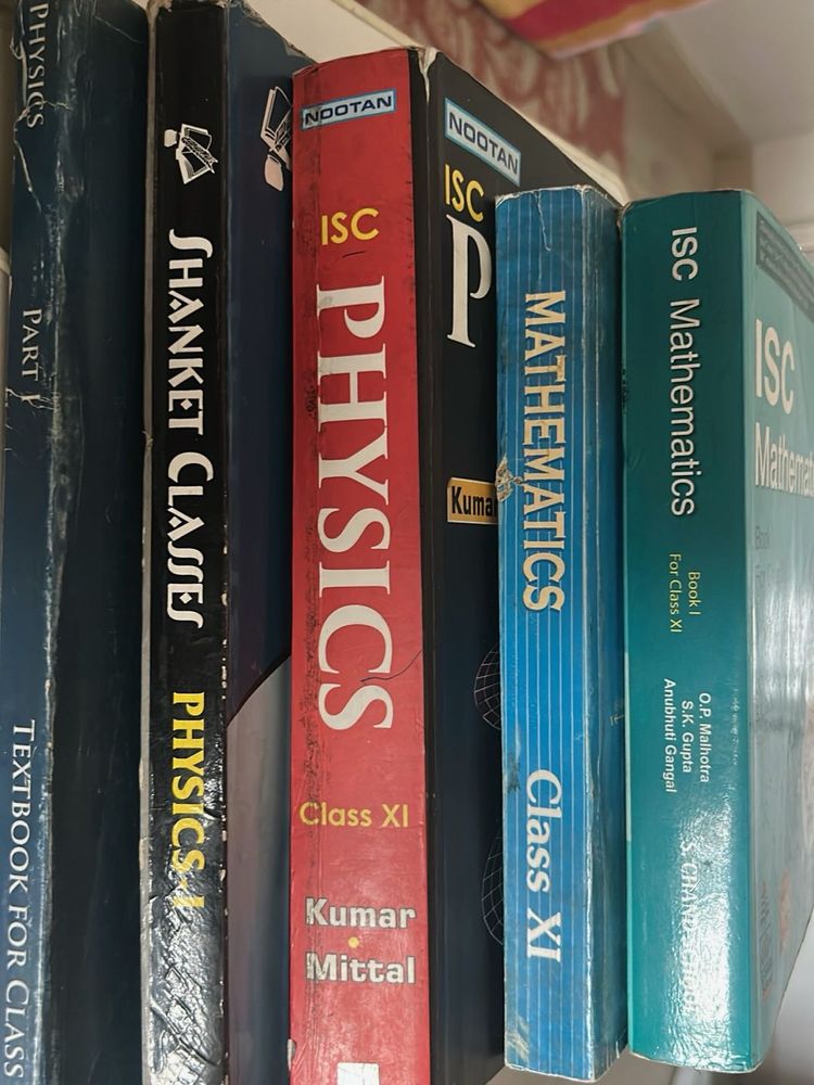 Physics &amp; Maths Books for Class XI