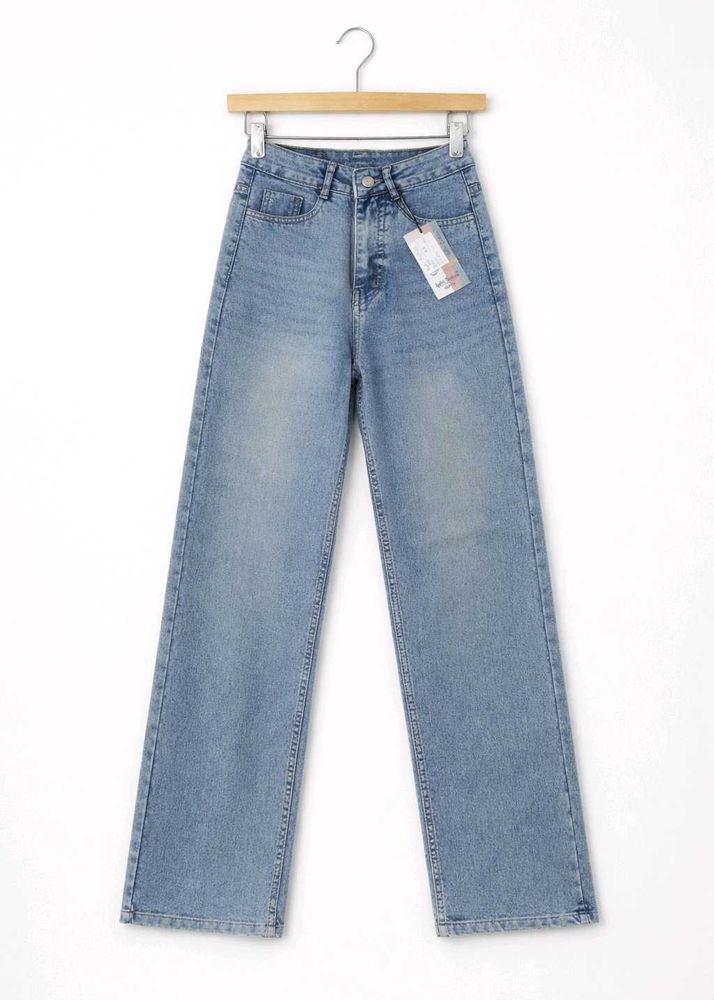 Light Wash Wide Leg Jeans
