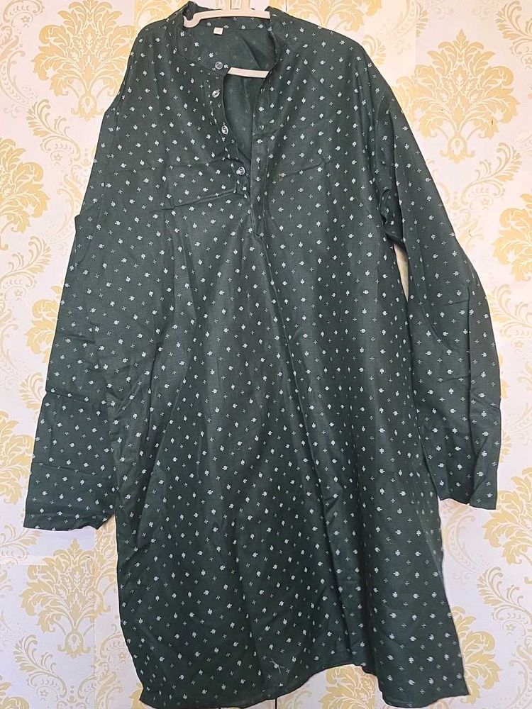 menPrinted Kurta