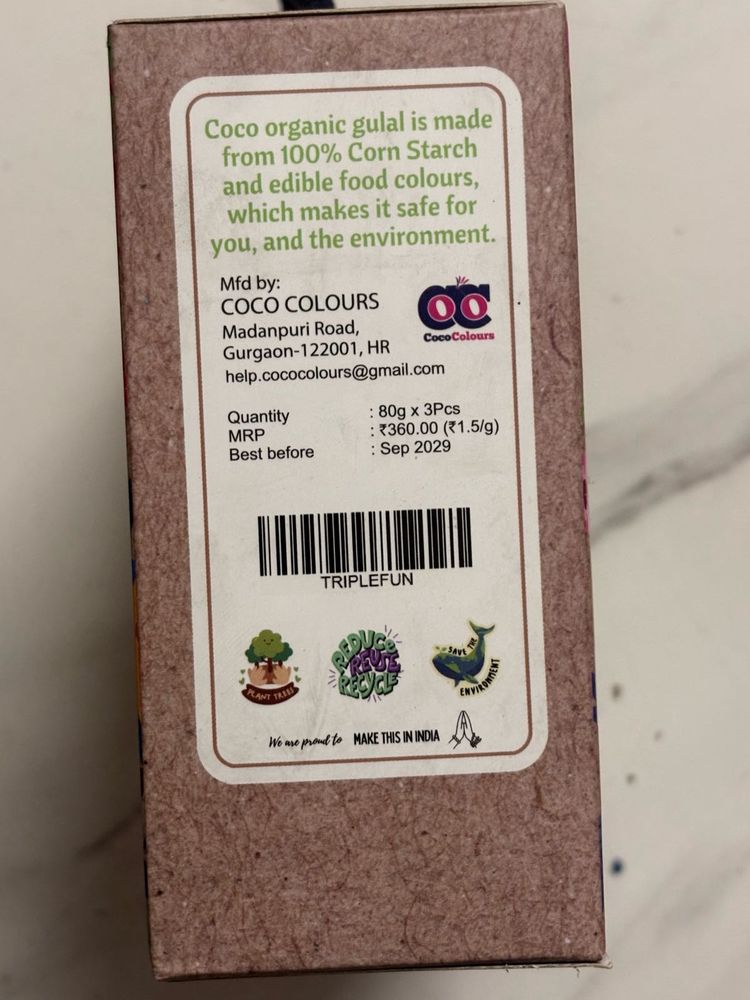 Coco Organic Gulal