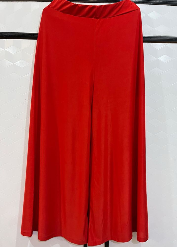 Vibrant Red Palazzo