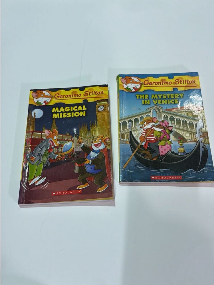 Geronimo Stilton Books - Pack of two