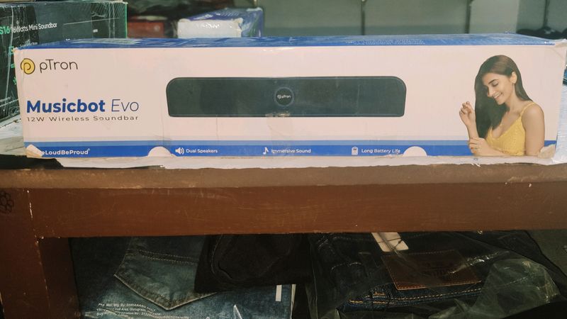 PTRON Speaker . New With Tag. Unused Product. Good
