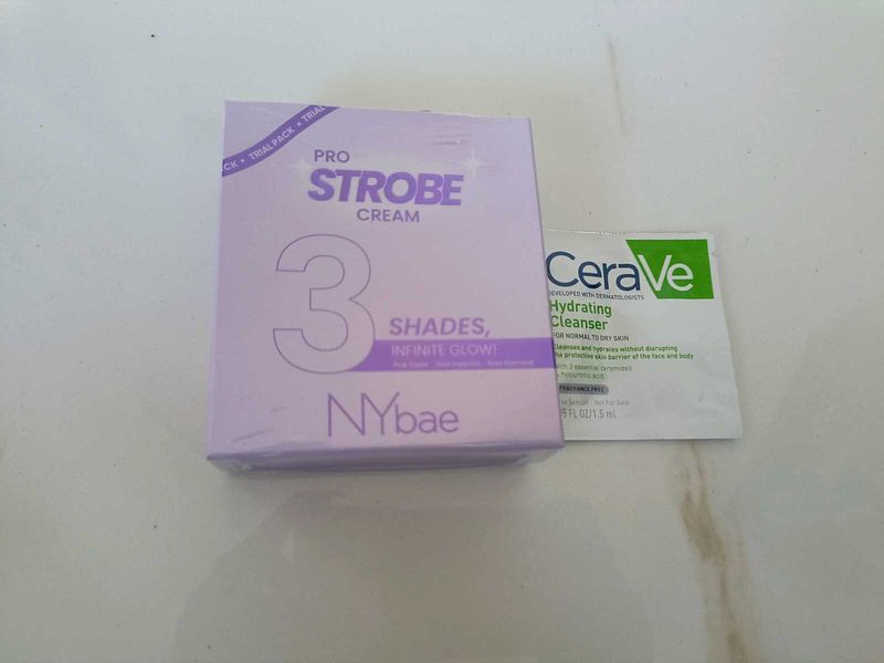 NY Bae Pro Strobe Cream + CeraVe Sample